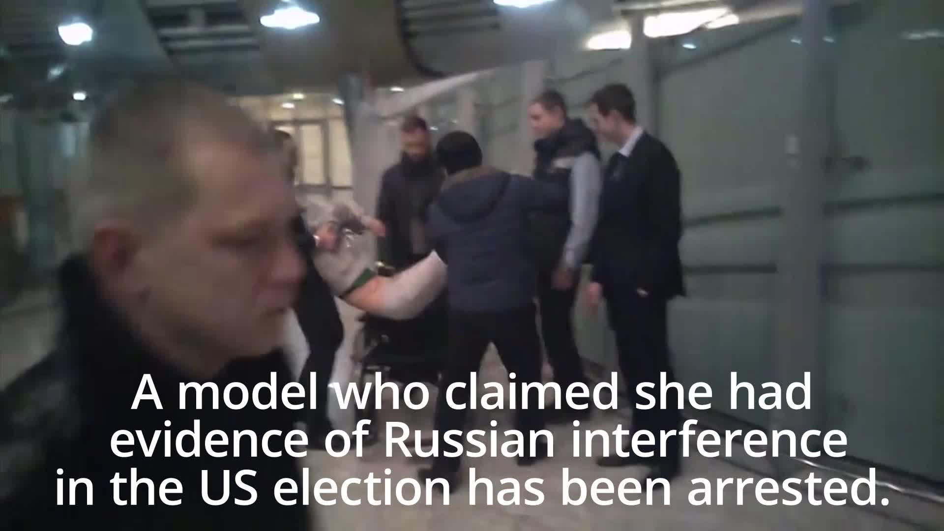 Arrest Of Model After Claims Of Russian Interference In Us Election