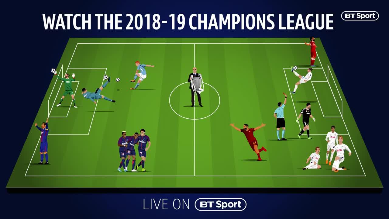 Champions League: Most iconic moments of 2017/18 | BT Sport - 1280 x 720 jpeg 77kB